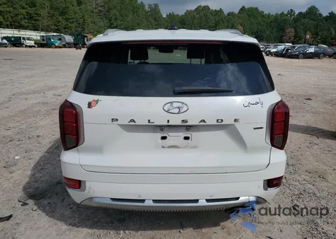 2021 Hyundai Palisade Calligraphy из США, поврежденный, VIN KM8R7DHE0MU201921